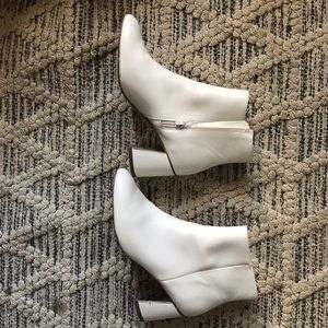 White booties